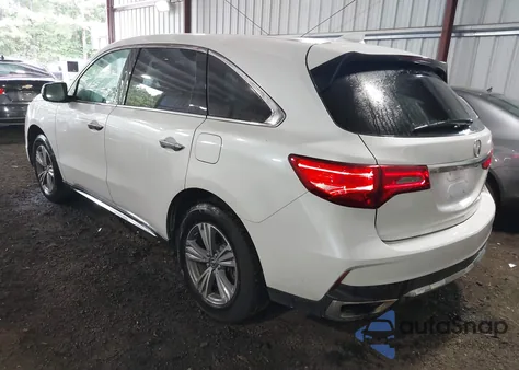 2020 Acura Mdx z USA, uszkodzony, nr VIN 5J8YD4H39LL041941